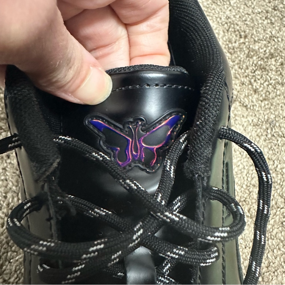 Puma × DUA LIPA Mayze Flutur Black Platform Sneakers Sz 9M - Picture 6 of 13